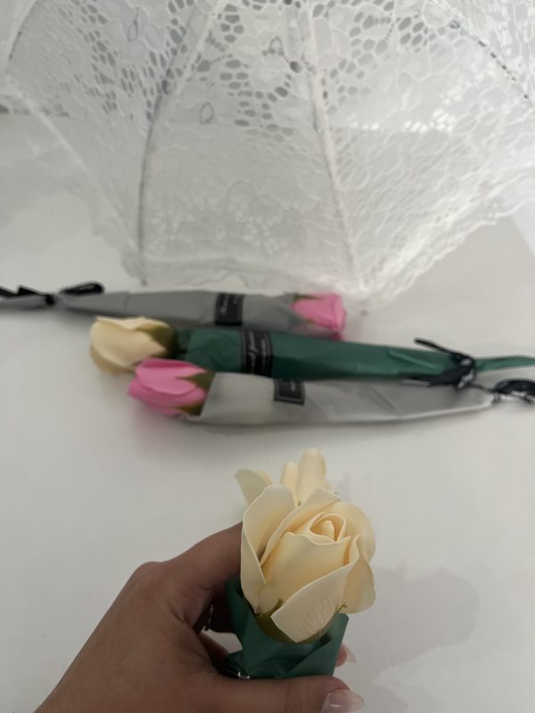 Rosa en miniatura de jabón